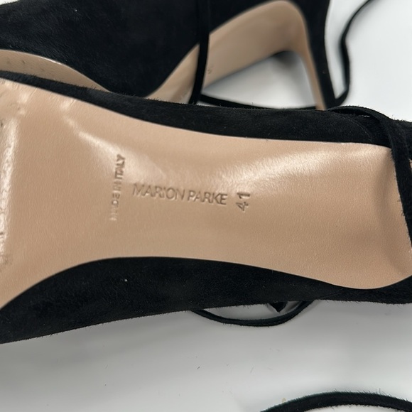 Marion Parke Millie Black Suede Booties‎ 41 - Picture 9 of 10